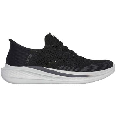 Skechers Herren Slade Quinto Slip-InTurnschuhe, Black Knit, 44 EU Skechers Herren Slade Quinto Slip-InTurnschuhe, Black Knit, 44 EU