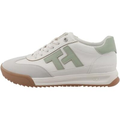 TOM TAILOR Damen 2690180004 Sneaker White Sage 40 EU TOM TAILOR Damen 2690180004 Sneaker White Sage 40 EU