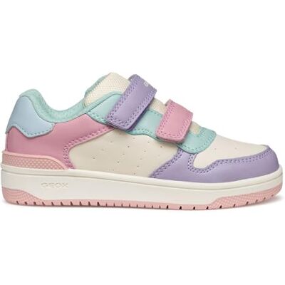 Geox J WASHIBA Mädchen-Sneaker, LT Pink/Watersea, Größe 36, Hellrosa Wassersea, 33 EU Geox J WASHIBA Mädchen-Sneaker, LT Pink/Watersea, Größe 36, Hellrosa Wassersea, 33 EU