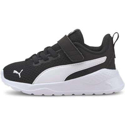 Puma Unisex Kinder Anzarun Lite Ac Inf Turnschuhe, Black White, 22 EU Puma Unisex Kinder Anzarun Lite Ac Inf Turnschuhe, Black White, 22 EU