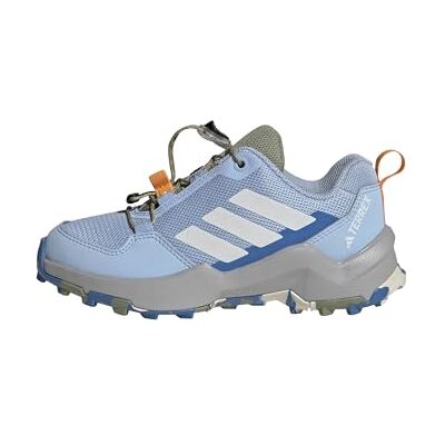 Adidas Unisex Kinder Terrex Ax4S Speed Lacing Hiking Kids Shoes, Glow Blue/Chalk White/Grey Two, 36 2/3 EU Adidas Unisex Kinder Terrex Ax4S Speed Lacing Hiking Kids Shoes, Glow Blue/Chalk White/Grey Two, 36 2/3 EU