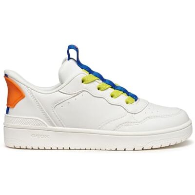 Geox JUNIOR J WASHIBA Fast IN Boy Sneakers White/ROYAL 30_EU Geox JUNIOR J WASHIBA Fast IN Boy Sneakers White/ROYAL 30_EU