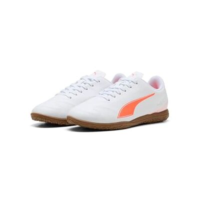 Puma Vitoria Ii It Jr Fußballschuh für Kinder, Unisex, Weiß, leuchtendes Rot, 29 EU Puma Vitoria Ii It Jr Fußballschuh für Kinder, Unisex, Weiß, leuchtendes Rot, 29 EU