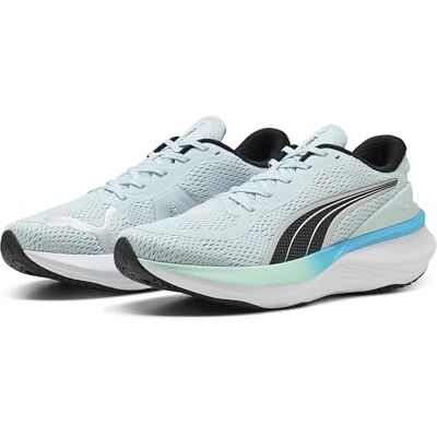 Puma Scend Pro Laufschuh für Herren, Sea Glass Schwarz Silber Mint Melt Speed Blau, 46 EU Puma Scend Pro Laufschuh für Herren, Sea Glass Schwarz Silber Mint Melt Speed Blau, 46 EU