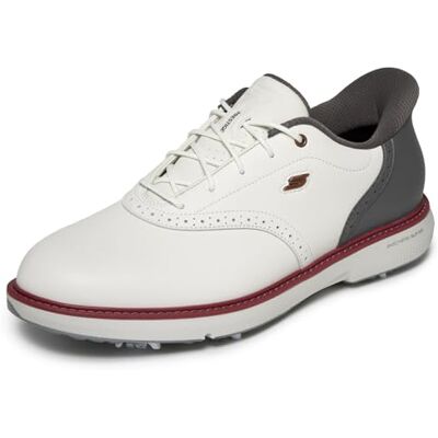 Skechers Herren Go Golf Prestige Waterproof Lace Up Golf Shoes for Men Turnschuhe, Natural Gray, 45 EU Skechers Herren Go Golf Prestige Waterproof Lace Up Golf Shoes for Men Turnschuhe, Natural Gray, 45 EU