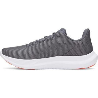 Under Armour Herren Charged Speed Swift, leichte Laufschuhe mit Mesh, Joggingschuhe mit robuster Gummisohle,Castlerock / Black / Team Orange,45.5 Under Armour Herren Charged Speed Swift, leichte Laufschuhe mit Mesh, Joggingschuhe mit robuster Gummisohle,Castlerock / Black / Team Orange,45.5