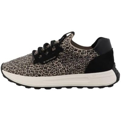 TOM TAILOR Damen 9590100012 Sneaker Sand Black 39 EU TOM TAILOR Damen 9590100012 Sneaker Sand Black 39 EU