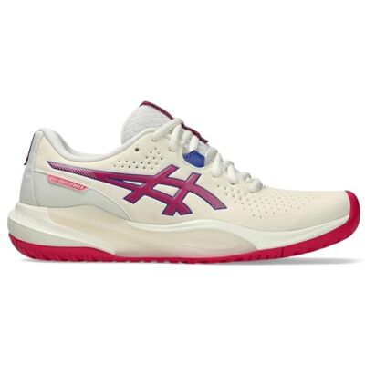 ASICS Damen Gel-Challenger 15 Sneaker, Cream Bright Rose, 37.5 EU ASICS Damen Gel-Challenger 15 Sneaker, Cream Bright Rose, 37.5 EU