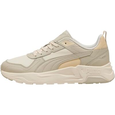 Puma Unisex Trinity 2 Lt Sl Sneaker, Alpine Snow Desert Dust Ice Coffee, 36.5 EU Puma Unisex Trinity 2 Lt Sl Sneaker, Alpine Snow Desert Dust Ice Coffee, 36.5 EU