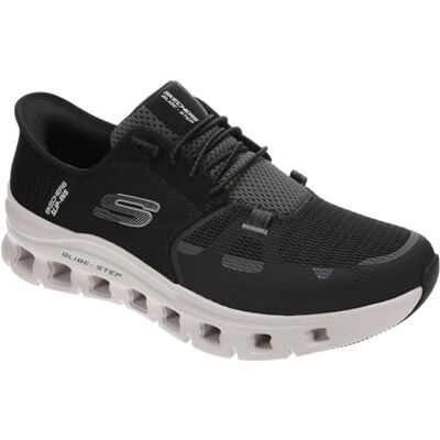 Skechers Glide-Step Pro Herren-Sneaker zum Reinschlüpfen, Schwarz, 45.5 EU Weit Skechers Glide-Step Pro Herren-Sneaker zum Reinschlüpfen, Schwarz, 45.5 EU Weit