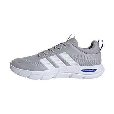 Adidas Herren Cloudfoam Flex Elastic Laces Shoes, Grey Two/FTWR White/Glory Grey, 45 1/3 EU Adidas Herren Cloudfoam Flex Elastic Laces Shoes, Grey Two/FTWR White/Glory Grey, 45 1/3 EU