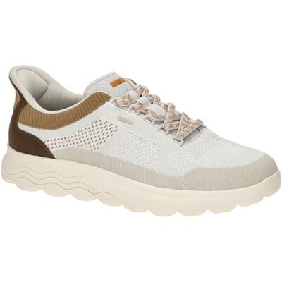 Geox MAN U SPHERICA Plus E Sneakers Off White/Brown 42_EU Geox MAN U SPHERICA Plus E Sneakers Off White/Brown 42_EU