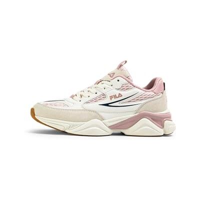FILA Damen Sneaker RECADE mit Materialmix, Mehrfarbig (Turtledove-Mauve Chalk), 41 FILA Damen Sneaker RECADE mit Materialmix, Mehrfarbig (Turtledove-Mauve Chalk), 41
