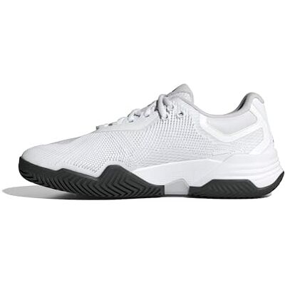 Adidas Herren Solematch Control 2 Tennis Shoes, FTWR White/Black Blue Met./Silver Met., 48 2/3 EU Adidas Herren Solematch Control 2 Tennis Shoes, FTWR White/Black Blue Met./Silver Met., 48 2/3 EU