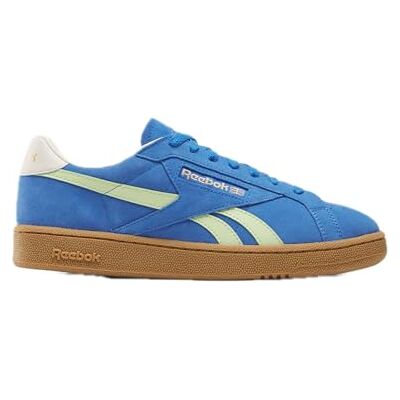 Reebok Unisex Club C Grounds UK Sneaker,Kineticblue Astrolime Vintagechalk,34.5 EU Reebok Unisex Club C Grounds UK Sneaker,Kineticblue Astrolime Vintagechalk,34.5 EU