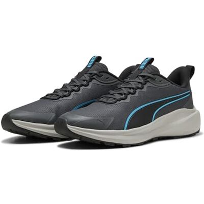 Puma Skyrocket Lite Trail Adult Unisex Straßen-Laufschuh, Dusky Gray-Speed Blue, 43 Puma Skyrocket Lite Trail Adult Unisex Straßen-Laufschuh, Dusky Gray-Speed Blue, 43