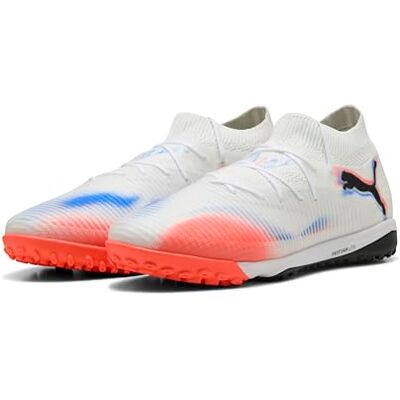 Puma Future 8 Pro Cage Fußballschuh für Unisex, Weiß, Schwarz, leuchtendes Rot, 43 EU Puma Future 8 Pro Cage Fußballschuh für Unisex, Weiß, Schwarz, leuchtendes Rot, 43 EU