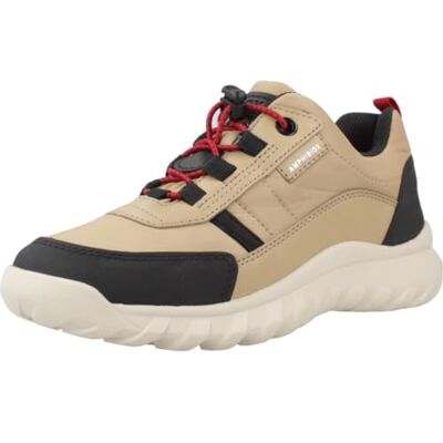 Geox JUNIOR J SIMBYOS Boy B ABX Low Easy Entry BEIGE/Black 31_EU Geox JUNIOR J SIMBYOS Boy B ABX Low Easy Entry BEIGE/Black 31_EU