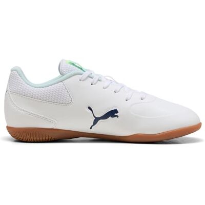 Puma Unisex Kinder Truco Iii Jr Fussballschuh, White Aqua Fizzy Light, 4 UK EU Puma Unisex Kinder Truco Iii Jr Fussballschuh, White Aqua Fizzy Light, 4 UK EU