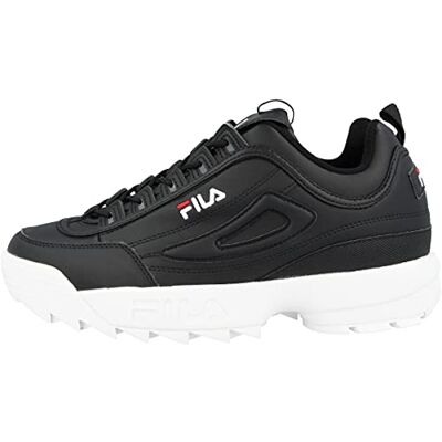 FILA Herren Disruptor men Sneaker, BlackXBlack, 45 EU FILA Herren Disruptor men Sneaker, BlackXBlack, 45 EU