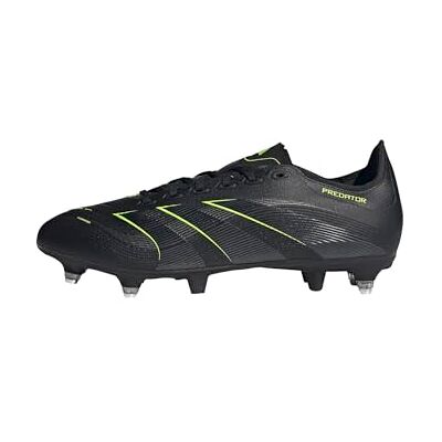 Adidas Unisex Predator League Soft Ground Football Boots, Core Black/Carbon/Lucid Lemon, 41 1/3 EU Adidas Unisex Predator League Soft Ground Football Boots, Core Black/Carbon/Lucid Lemon, 41 1/3 EU