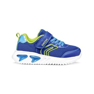Geox JUNIOR Boy J Assister Boy C Sneakers ROYAL/Lime 34_EU Geox JUNIOR Boy J Assister Boy C Sneakers ROYAL/Lime 34_EU