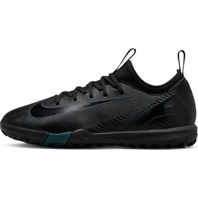 NIKE FQ8284-002 JR Zoom Vapor 16 ACADEMY TF Herren Black/Black-DEEP Jungle EU 33.5 NIKE FQ8284-002 JR Zoom Vapor 16 ACADEMY TF Herren Black/Black-DEEP Jungle EU 33.5