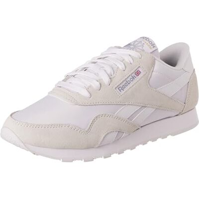 Reebok Damen Classic Nylon Sneaker,Ftwwht,39 EU Reebok Damen Classic Nylon Sneaker,Ftwwht,39 EU