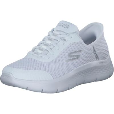 Skechers Damen Go Walk Flex Grand Entry Turnschuhe, White Textile/Trim, 40 EU Skechers Damen Go Walk Flex Grand Entry Turnschuhe, White Textile/Trim, 40 EU