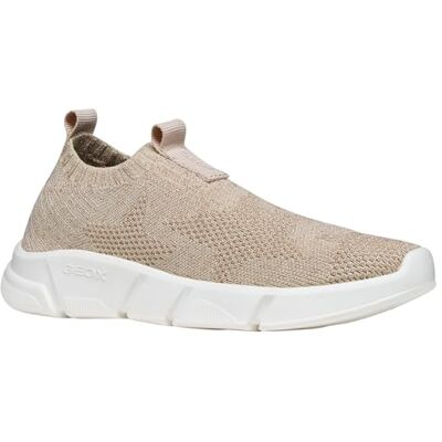 Geox JUNIOR Girl J ARIL Girl E Sneakers LT BEIGE 32_EU Geox JUNIOR Girl J ARIL Girl E Sneakers LT BEIGE 32_EU