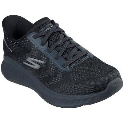 Skechers Herren Go Walk Now Payton Turnschuhe, Black Textile/Synthetic, 44.5 EU Skechers Herren Go Walk Now Payton Turnschuhe, Black Textile/Synthetic, 44.5 EU