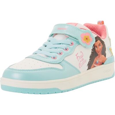 Geox JUNIOR Girl J WASHIBA Girl C Sneakers White/WATERSEA 31_EU Geox JUNIOR Girl J WASHIBA Girl C Sneakers White/WATERSEA 31_EU