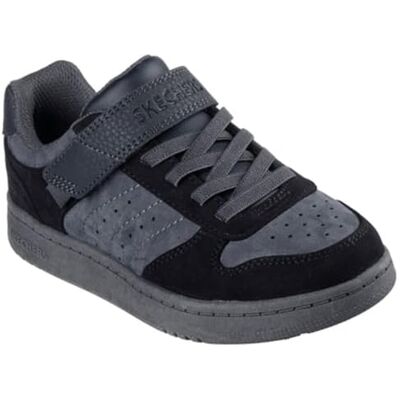 Skechers Quick Street Smooth Avenue Sneaker, Schwarz, 36 EU, Schwarz, 1.5 UK Child Skechers Quick Street Smooth Avenue Sneaker, Schwarz, 36 EU, Schwarz, 1.5 UK Child