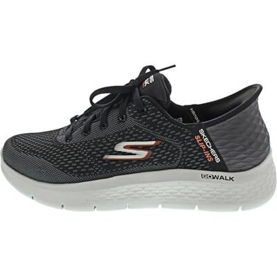 Skechers Herren Go Walk Flex New World Slip-InTurnschuhe, Black Textile/Synthetic, 44.5 EU Skechers Herren Go Walk Flex New World Slip-InTurnschuhe, Black Textile/Synthetic, 44.5 EU