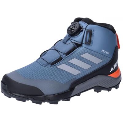 Adidas Unisex Kinder Terrex Winter Mid BOA RAIN.RDY Hiking Shoes, Wonder Steel/Grey/semi Impact orange, 28 1/2 EU Adidas Unisex Kinder Terrex Winter Mid BOA RAIN.RDY Hiking Shoes, Wonder Steel/Grey/semi Impact orange, 28 1/2 EU