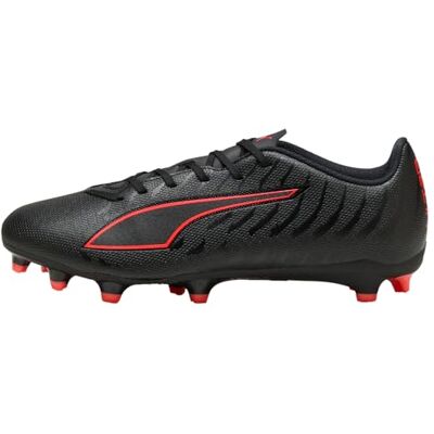 Puma Unisex Ultra 6 Play FG/AG Fußballschuh, Schwarz/Rot, Größe 43, Black Red, 43 EU Puma Unisex Ultra 6 Play FG/AG Fußballschuh, Schwarz/Rot, Größe 43, Black Red, 43 EU