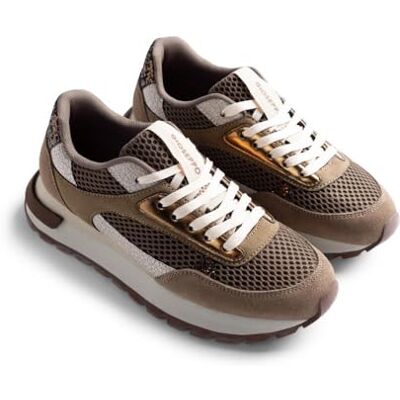 GIOSEPPO FUNKLEY Damen-Sneaker, Taupe, Größe 38, Taupe, 38 EU GIOSEPPO FUNKLEY Damen-Sneaker, Taupe, Größe 38, Taupe, 38 EU