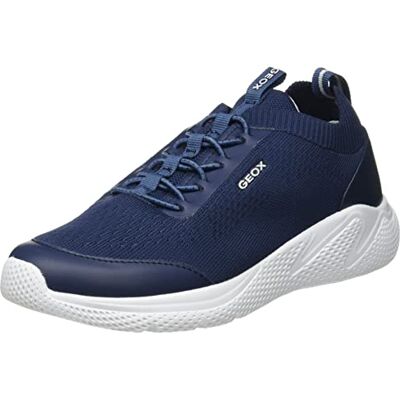 Geox Jungen J Sprintye Boy Sneakers, Navy, 33 EU Geox Jungen J Sprintye Boy Sneakers, Navy, 33 EU