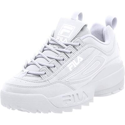 FILA Herren Disruptor men Sneaker, White, 47 EU FILA Herren Disruptor men Sneaker, White, 47 EU