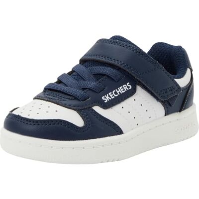 Skechers Baby Jungen Quick Street Turnschuhe, Navy Synthetic/ White Trim, 25 EU Skechers Baby Jungen Quick Street Turnschuhe, Navy Synthetic/ White Trim, 25 EU
