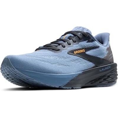 Brooks Herren Launch 11 Neutral Running Shoe, Country Blue/Ebony/Orange, 44 EU Brooks Herren Launch 11 Neutral Running Shoe, Country Blue/Ebony/Orange, 44 EU