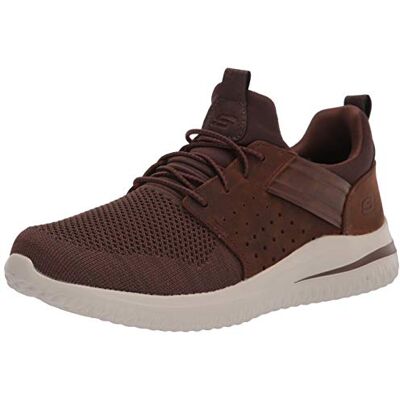 Skechers Delson 3.0 Cicada Herren-Sneaker, CDB, 45 EU Weit Skechers Delson 3.0 Cicada Herren-Sneaker, CDB, 45 EU Weit