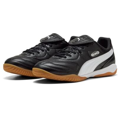 Puma Unisex King Liga It Fußballschuh, Schwarz Weiß Silber, 40.5 EU Puma Unisex King Liga It Fußballschuh, Schwarz Weiß Silber, 40.5 EU