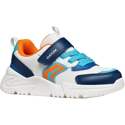 Geox JUNIOR Boy J Loftus Boy B Sneakers White/Azure 37_EU Geox JUNIOR Boy J Loftus Boy B Sneakers White/Azure 37_EU