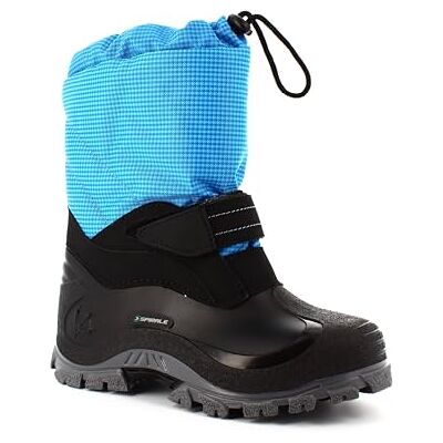 Spirale Unisex Kinder Sunny Schneestiefel, Warm gefütterte Schneestiefel, Türkis, 20 EU Spirale Unisex Kinder Sunny Schneestiefel, Warm gefütterte Schneestiefel, Türkis, 20 EU