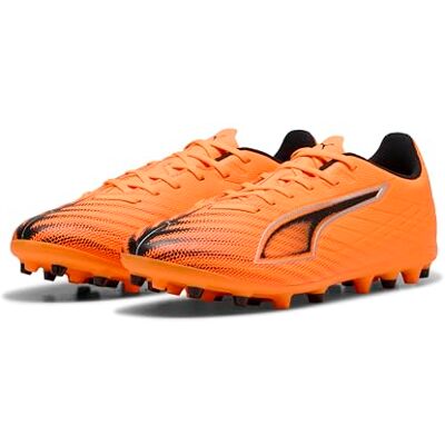 Puma Unisex Ultra 6 Play Mg Fußballschuh, Heat Fire schwarz Leuchtend rot, 39 EU Puma Unisex Ultra 6 Play Mg Fußballschuh, Heat Fire schwarz Leuchtend rot, 39 EU