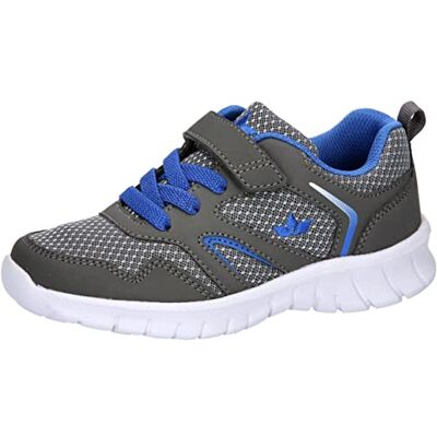 Lico Unisex Kinder Skip Vs Sneaker, Grau Blau, 40 EU Lico Unisex Kinder Skip Vs Sneaker, Grau Blau, 40 EU