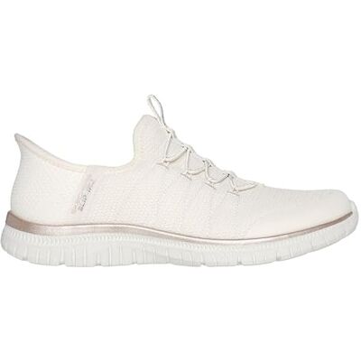 Skechers Virtue Glow Natural Damen-Sneaker, Größe 39 Skechers Virtue Glow Natural Damen-Sneaker, Größe 39