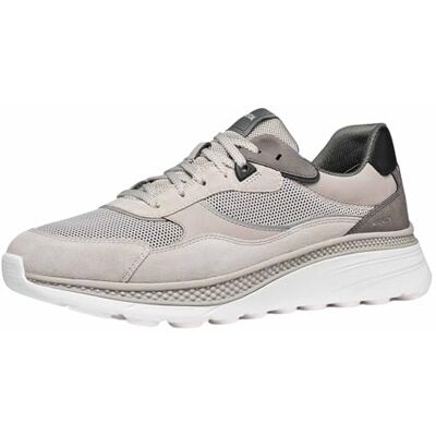 Geox Herren U SPHERICA ACTIF X1 Sneaker, LT Grey, 44 EU Geox Herren U SPHERICA ACTIF X1 Sneaker, LT Grey, 44 EU