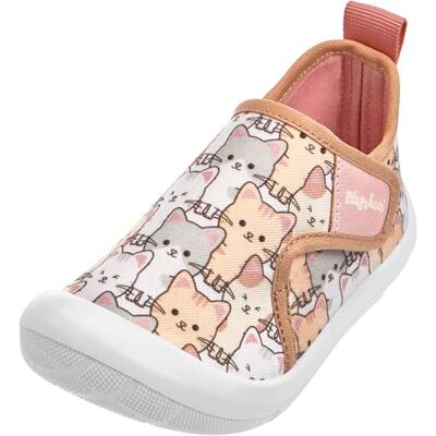 Playshoes Freizeitschuh Katze Allover Unisex Kinder Sneaker, Rosa Allover Katzen, 20 EU Playshoes Freizeitschuh Katze Allover Unisex Kinder Sneaker, Rosa Allover Katzen, 20 EU